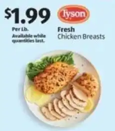 Aldi Tyson Fresh Chicken Breasts offer