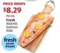 Aldi Fresh Atlantic Salmon Side offer