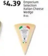 Aldi Emporium Selection Italian Cheese Wedge offer