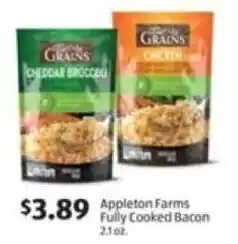 Aldi Appleton Farms Fully Cooked Bacon offer