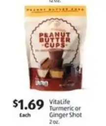 Aldi VitalLife Peanut Butter Cups offer