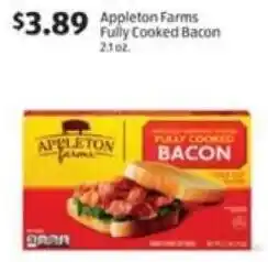 Aldi Appleton Farms Fully Cooked Bacon offer