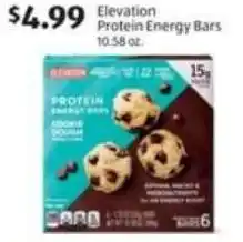 Aldi Elevation protein energy bars offer