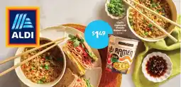 Aldi Chef's Cupboard Protein Ramen Cup offer