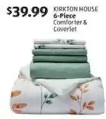 Aldi Kirkton House 6-Piece Comforter & Coverlet offer