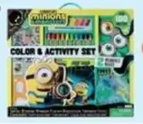 Aldi Minions Color & Activity Set offer