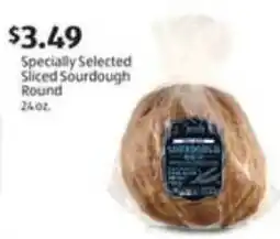 Aldi Specially Selected Sliced Sourdough Round offer