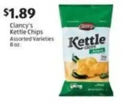 Aldi Clancy's kettle chips offer