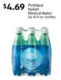 Aldi PurAqua Italian Mineral Water offer
