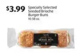 Aldi Specially Selected Seeded Brioche Burger Buns offer