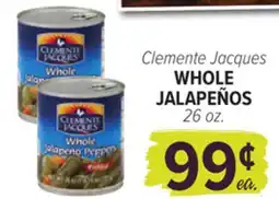 Cermak Fresh Market Clemente Jacques WHOLE JALAPEÑOS offer