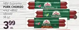 Cermak Fresh Market V&V Supremo PORK CHORIZO offer