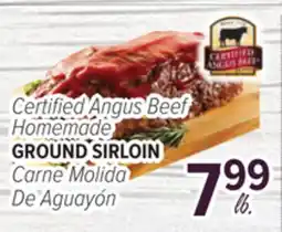 Cermak Fresh Market Certified Angus Beef Homemade GROUND SIRLOIN offer