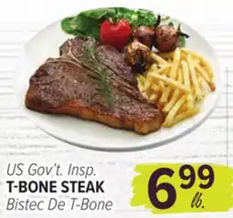 Cermak Fresh Market US Gov't Insp. T-BONE STEAK offer
