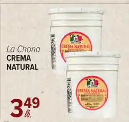 Cermak Fresh Market La Chona CREMA NATURAL offer