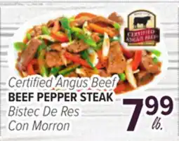 Cermak Fresh Market Certified Angus Beef BISTEC DE RES CON MORRON offer