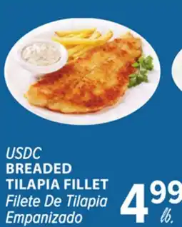 Cermak Fresh Market USDC BREADED TILAPIA FILLET offer