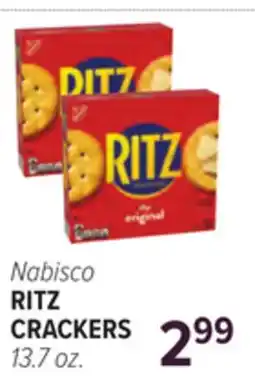 Cermak Fresh Market Nabisco RITZ CRACKERS offer