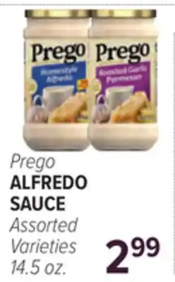 Cermak Fresh Market Prego ALFREDO SAUCE offer