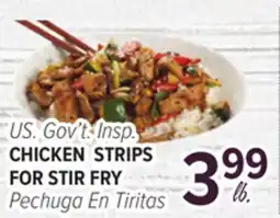 Cermak Fresh Market CHICKEN STRIPS FOR STIR FRY offer