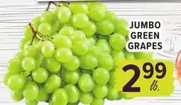 Cermak Fresh Market JUMBO GREEN GRAPES offer