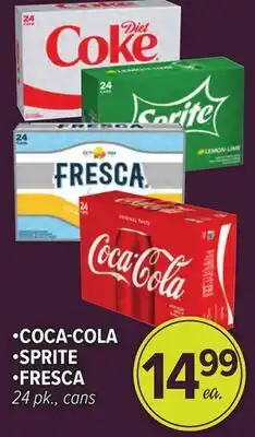 Cermak Fresh Market COCA-COLA SPRITE FRESCA offer