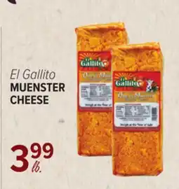 Cermak Fresh Market El Gallito Muenster Cheese offer