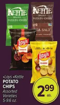 Cermak Fresh Market •Lays •Kettle POTATO CHIPS offer