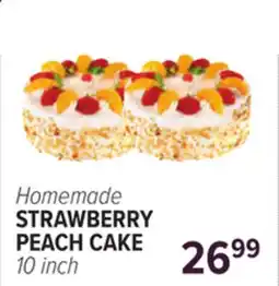 Cermak Fresh Market Homemade STRAWBERRY PEACH CAKE offer