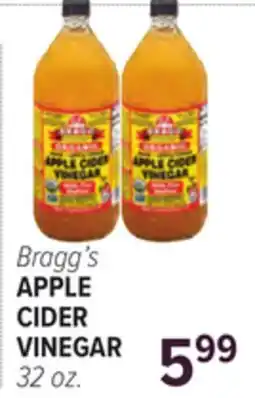 Cermak Fresh Market Bragg's APPLE CIDER VINEGAR offer