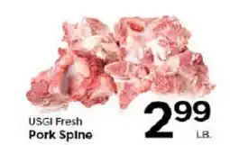Rich's Fresh Market USGI Fresh Pork Spine offer