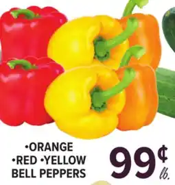 Cermak Fresh Market ORANGE • RED • YELLOW BELL PEPPERS offer