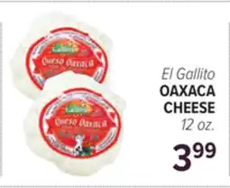 Cermak Fresh Market El Gallito OAXACA CHEESE offer