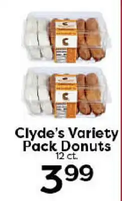 Rich's Fresh Market Clyde's Variety Pack Donuts offer