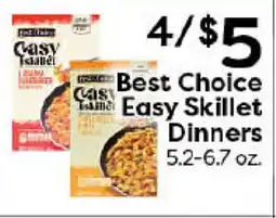 Rich's Fresh Market Best Choice Easy Skillet Dinners offer