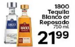 Rich's Fresh Market 1800 Tequila Blanco or Reposado offer