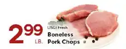 Rich's Fresh Market USGI Fresh Boneless Pork Chops offer