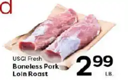 Rich's Fresh Market USGI Fresh Boneless Pork Loin Roast offer