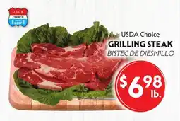 La Chiquita Food Market USDA Choice GRILLING STEAK offer