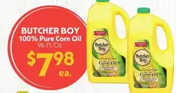 La Chiquita Food Market BUTCHER BOY 100% Pure Corn Oil offer