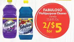 La Chiquita Food Market FABULOSO Multipurpose Cleaner offer