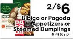 Rich's Fresh Market Bibigo or Pagoda Appetizers or Steamed Dumplings offer