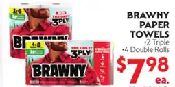 La Chiquita Food Market BRAWNY PAPER TOWELS offer