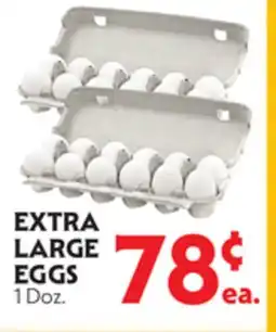 La Chiquita Food Market EXTRA LARGE EGGS offer