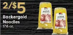 Rich's Fresh Market Backergold Noodles offer
