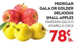 La Chiquita Food Market MICHIGAN GALA OR GOLDEN DELICIOUS SMALL APPLES offer