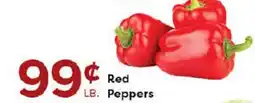Rich's Fresh Market Red Peppers offer