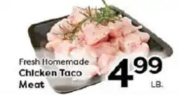 Rich's Fresh Market Fresh Homemade Chicken Taco Meat offer