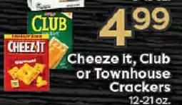 Rich's Fresh Market Cheeze It, Club or Townhouse Crackers offer