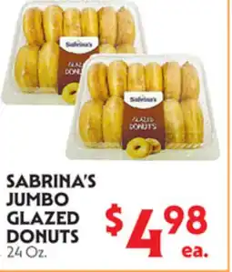 La Chiquita Food Market SABRINA'S JUMBO GLAZED DONUTS offer